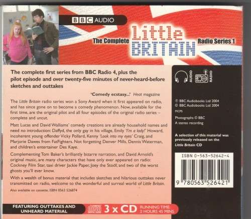 The complete little Britain Radio series 1