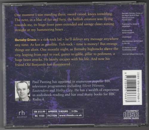 Barnaby Grimes - Curse of the night wolf - Paul Stewart & Chris Riddell