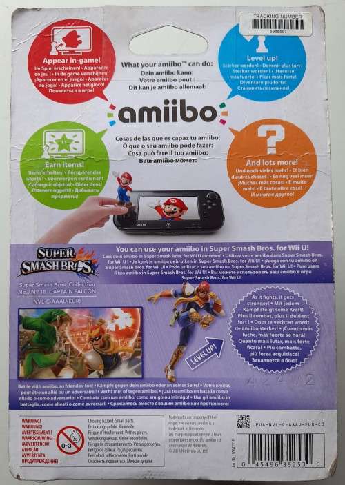 Nintendo Amiibo no.18 Captain Falcon