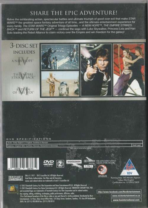 Star Wars trilogy
