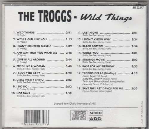The Troggs - Wild Things