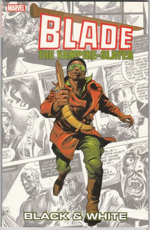 Blade the vampire-slayer - Black & white
