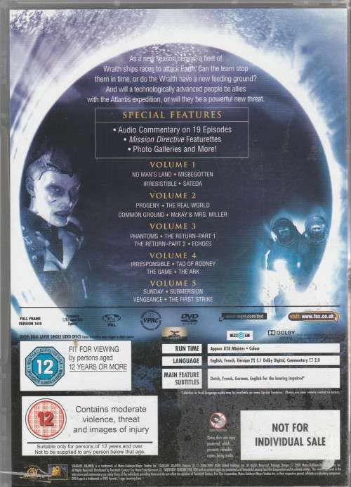 Stargate Atlantis - The complete third season