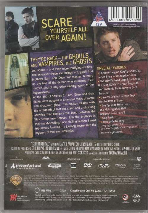 Supernatural - The complete second season