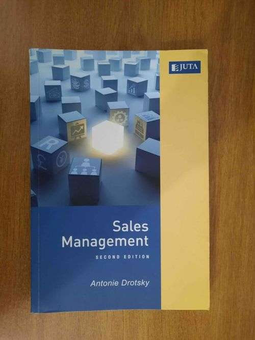 Sales Management 2nd edition unisa