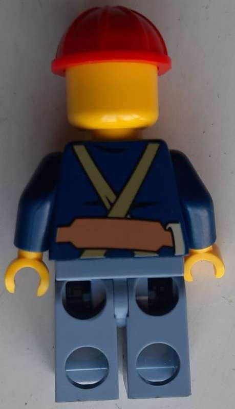 Lego Construction worker Blue