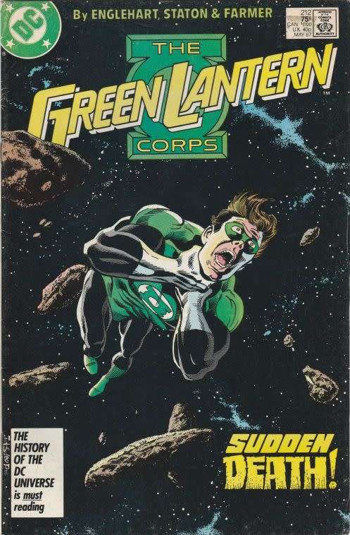 Green Lantern corps #212 (1987)