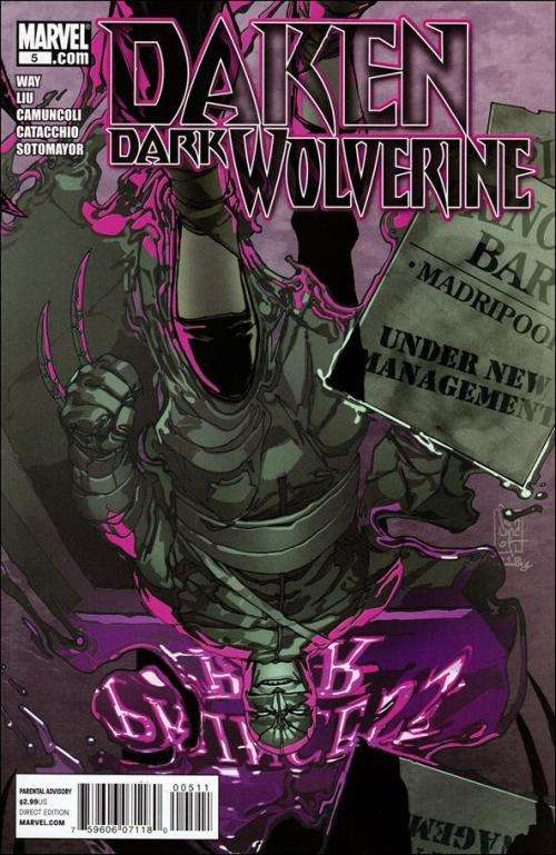 Daken Dark Wolverine #5 (2011)