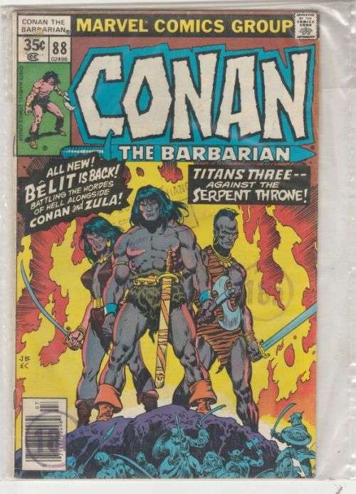 Conan the barbarian #88 (1978)