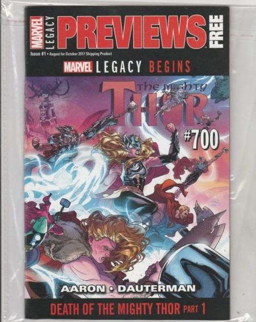 Marvel previews #1 (2017)