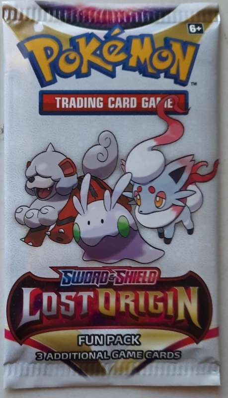 Pokemon sword & shield lost origin fun pack (3 cards)