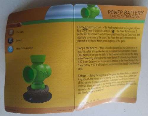 Heroclix - Green Lantern power Battery