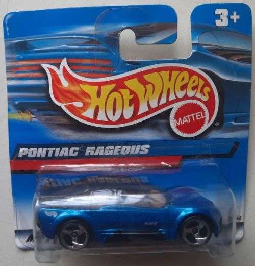 Hotwheels: Pontiac rageous (1998)