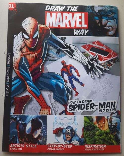 Draw the Marvel way #1 Spider-man