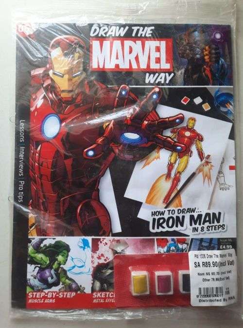 Draw the Marvel way #6 Iron Man