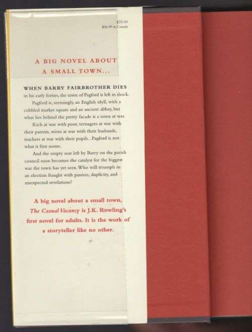 The Casual Vacancy - J.K. Rowling