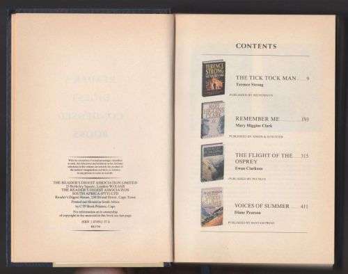 Reader`s Digest Condensed books (tick)