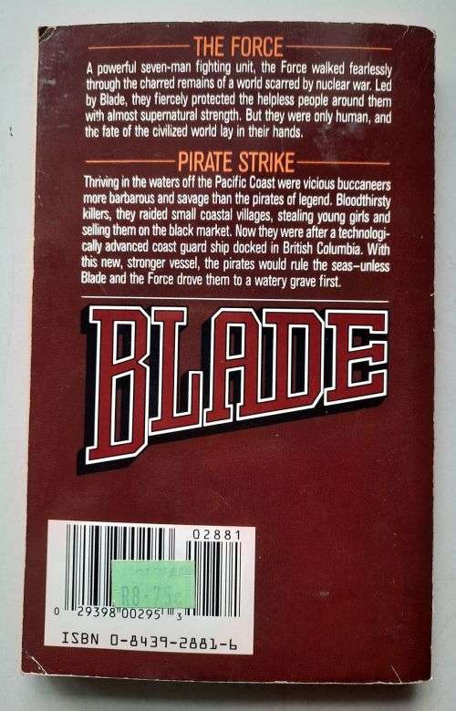 Blade #5 Pirate strike - David Robbins