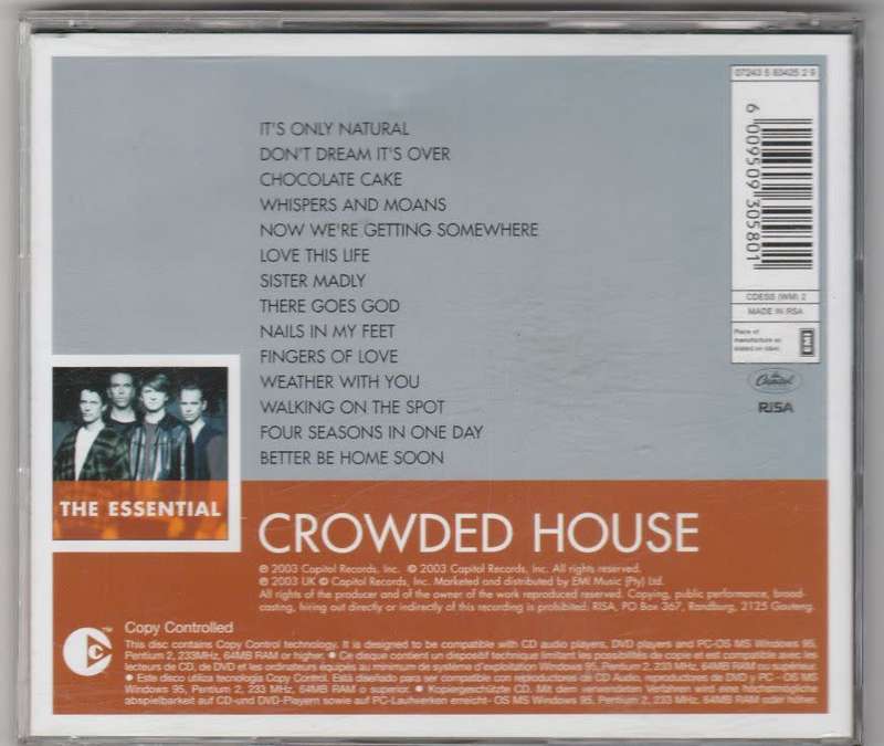 Crowded House - The essential
