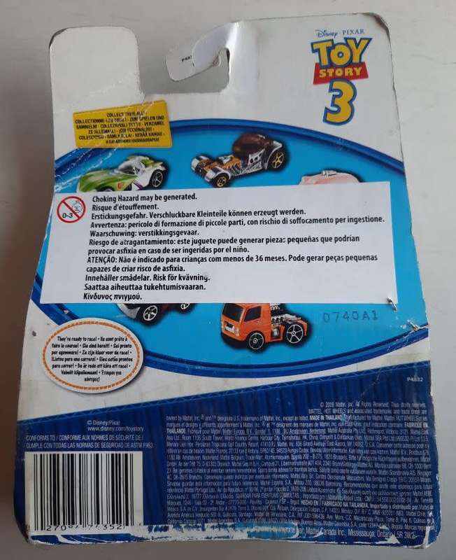 Hot Wheels Toy Story 3 Rex Rider