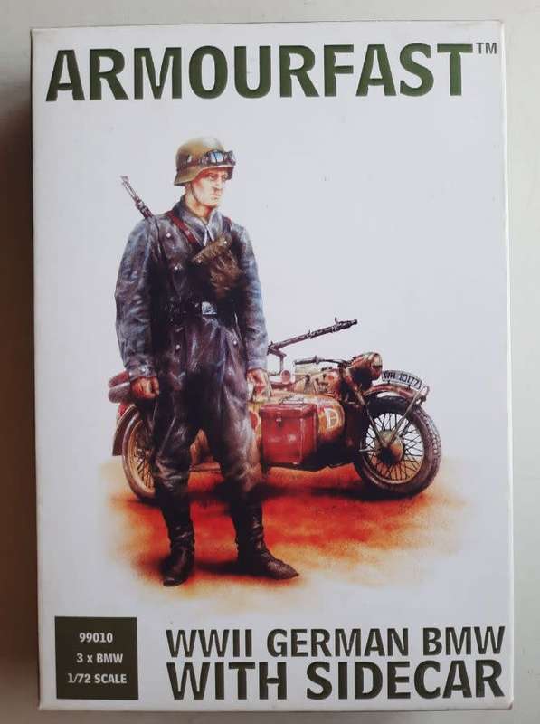 WW2 German BMW with sidecar #99010 (2004)