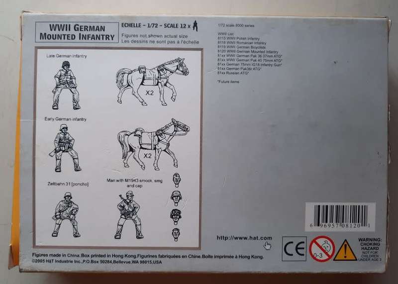 WW2 German Mounted Infantry #8120 (2005)