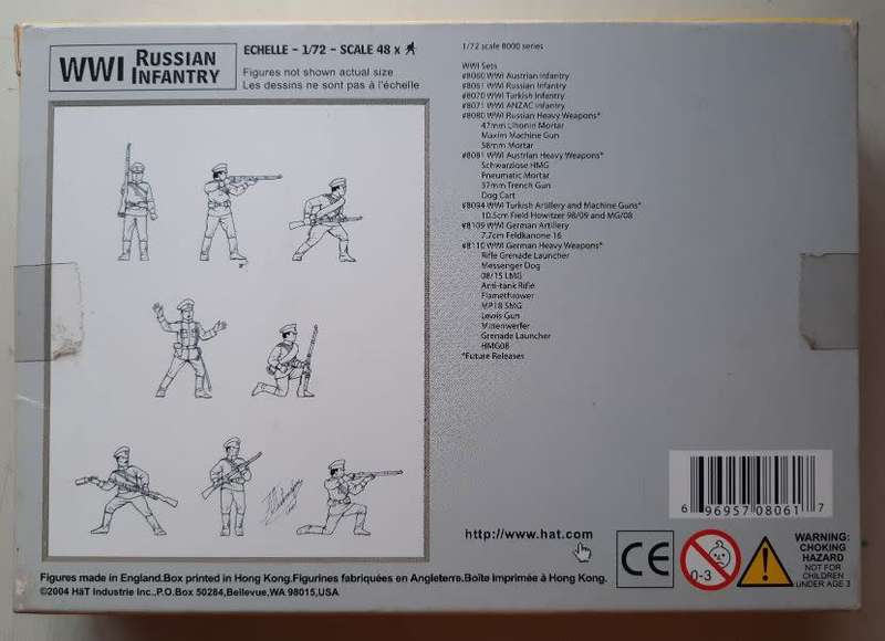 WW1 Russian Infantry #8061 (2004)