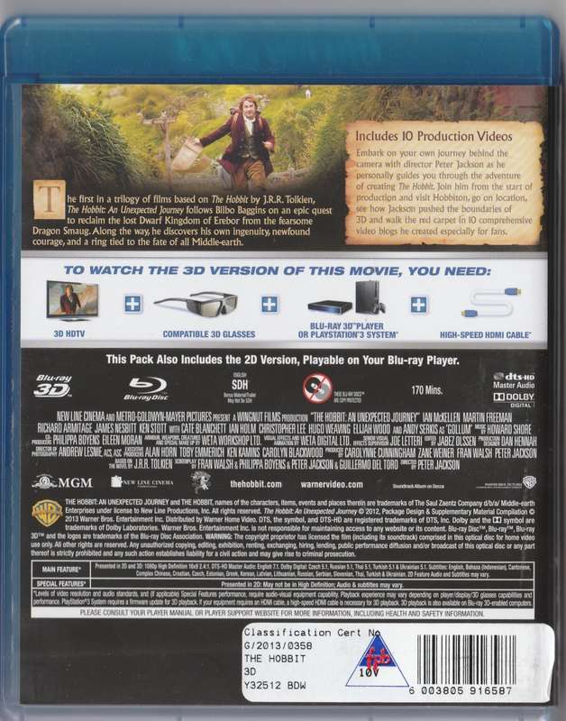 The Hobbit: An unexpected journey