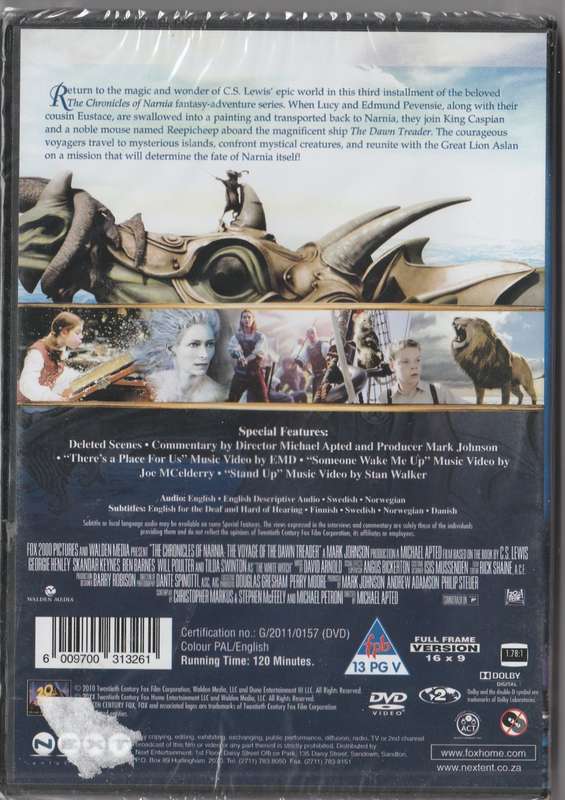 The chronicles of Narnia: The voyage of the Dawn Treader