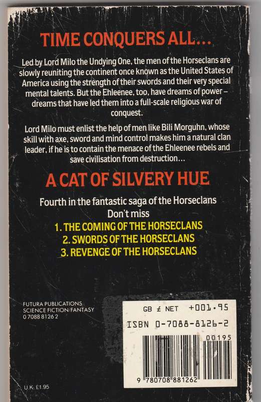 The Horseclans:A cat of Silvery hue - Robert Adams