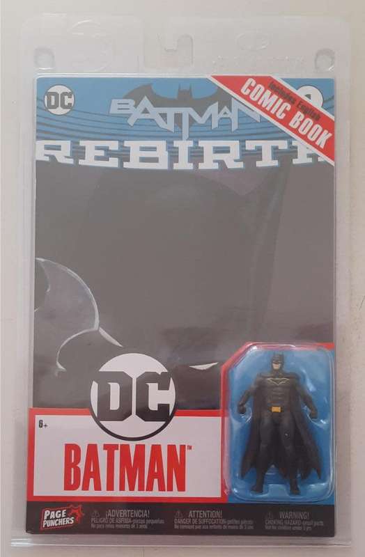 Batman w/Rebirth Comic (Page Punchers) 3` Figure