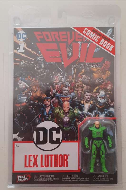 Lex Luthor w/Forever Evil Comic (DC Page Punchers) 3` Figure