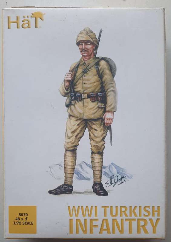 WW1 Turkish infantry