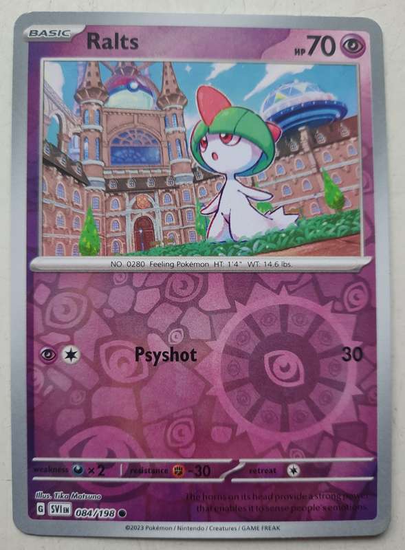 Pokemon: Scarlet & Violet - Ralts (Reverse holo)