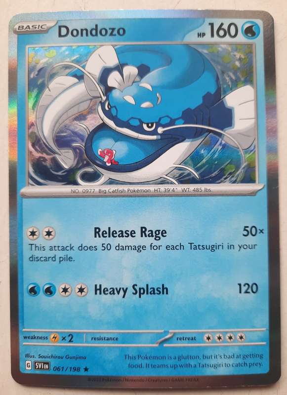 Pokemon: Scarlet & Violet - Dondozo (Holo rare)
