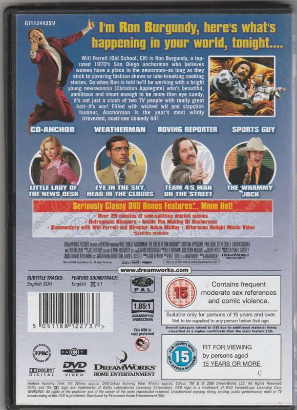 Anchorman: The Legend of Ron Burgundy