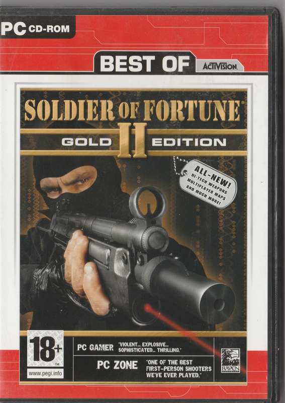 Soldier of Fortune 2 Gold edition