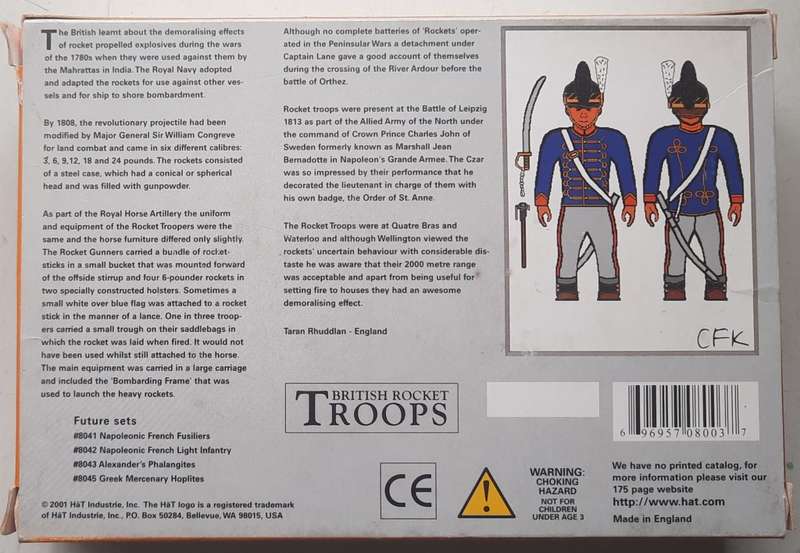 British rocket troops