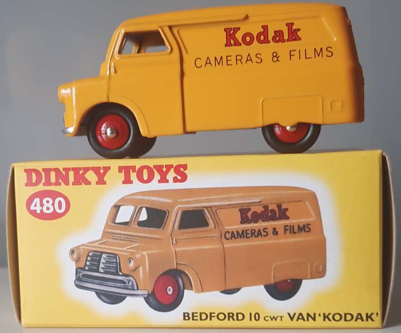 Dinky Toys #480 Bedford 10 CWT van Kodak