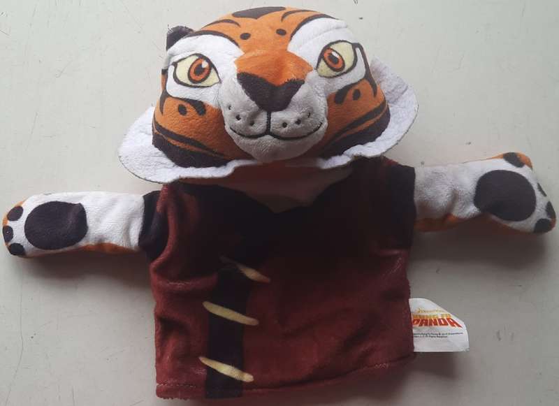 Kung Fu Panda Tigress hand puppet