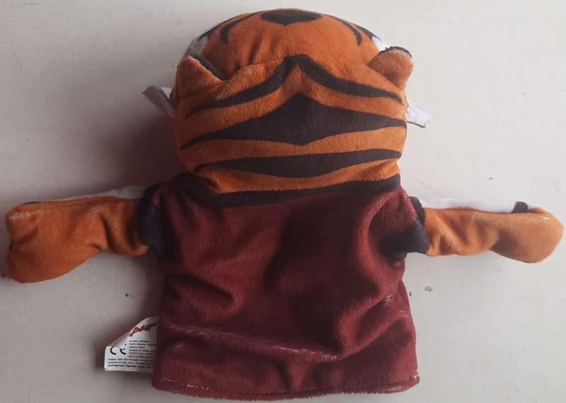 Kung Fu Panda Tigress hand puppet