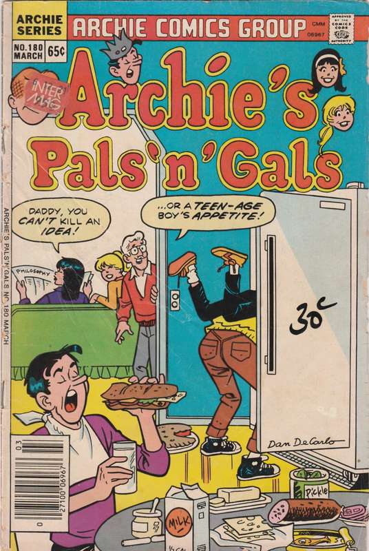 Archie`s Pals `n` Gals #180 (1986)