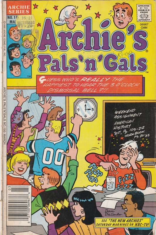 Archie`s Pals `n` Gals #195 (1988)