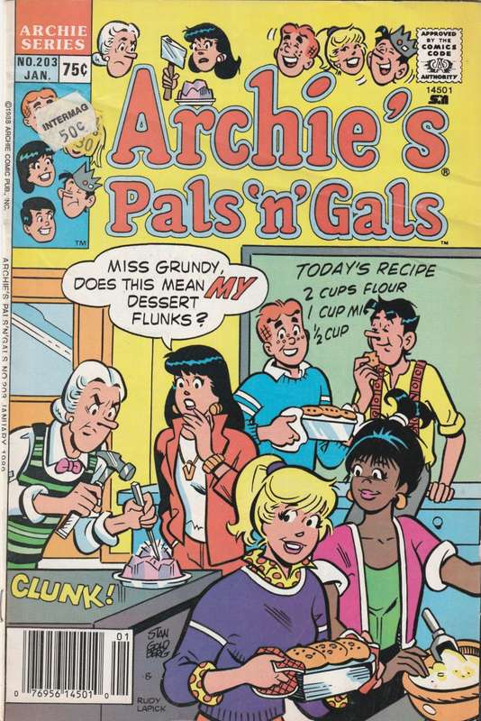 Archie`s Pals `n` Gals #203 (1989)