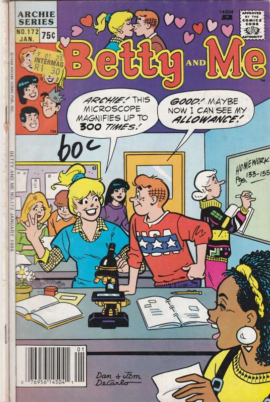 Betty and Me #172 (1989)