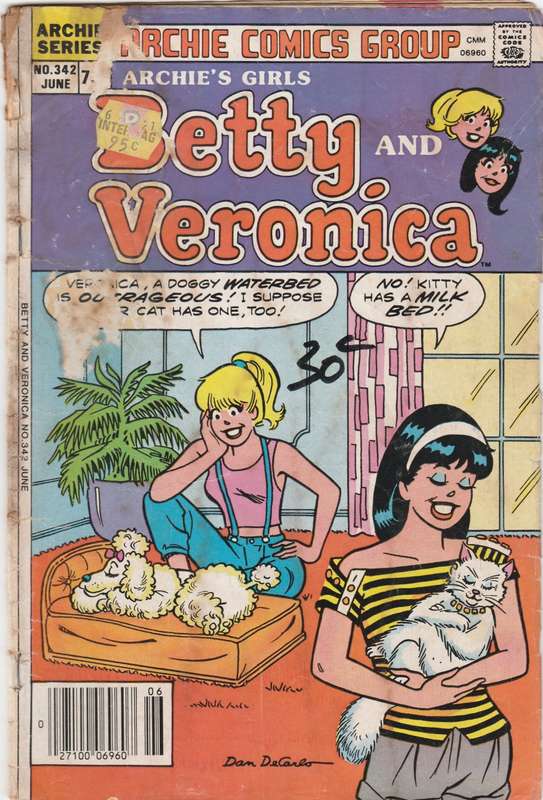 Betty and Veronica #342 (1986)