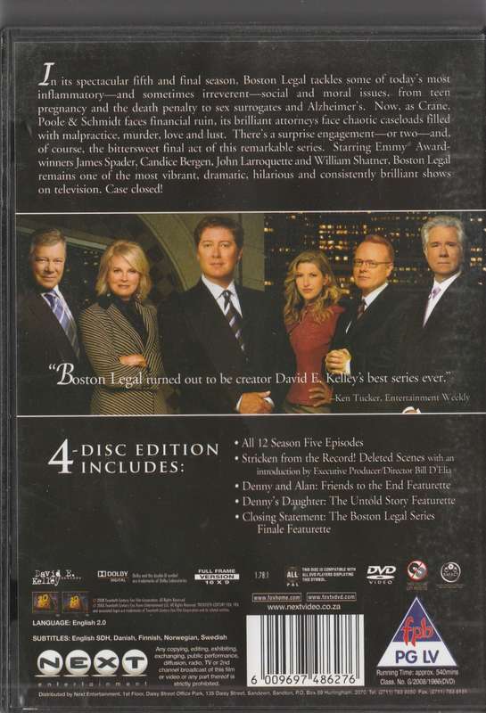 Boston Legal season five