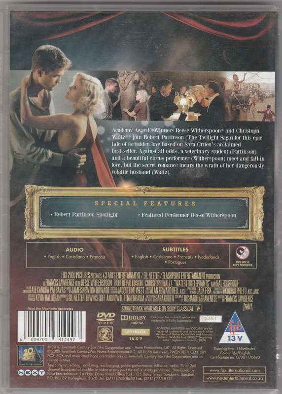 Water For Elephants