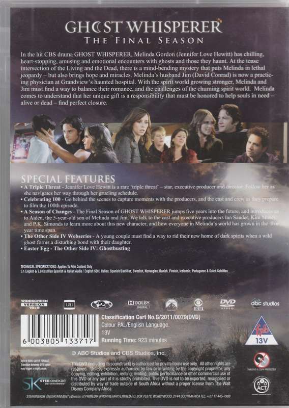Ghost Whisperer the Final season