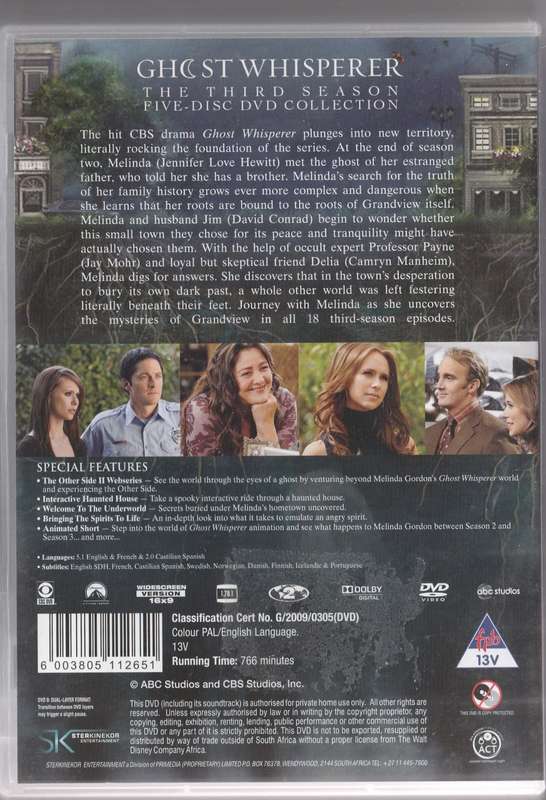 Ghost Whisperer the third season